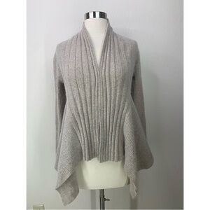 Sarah Spencer Ribbed Open Front Cardigan